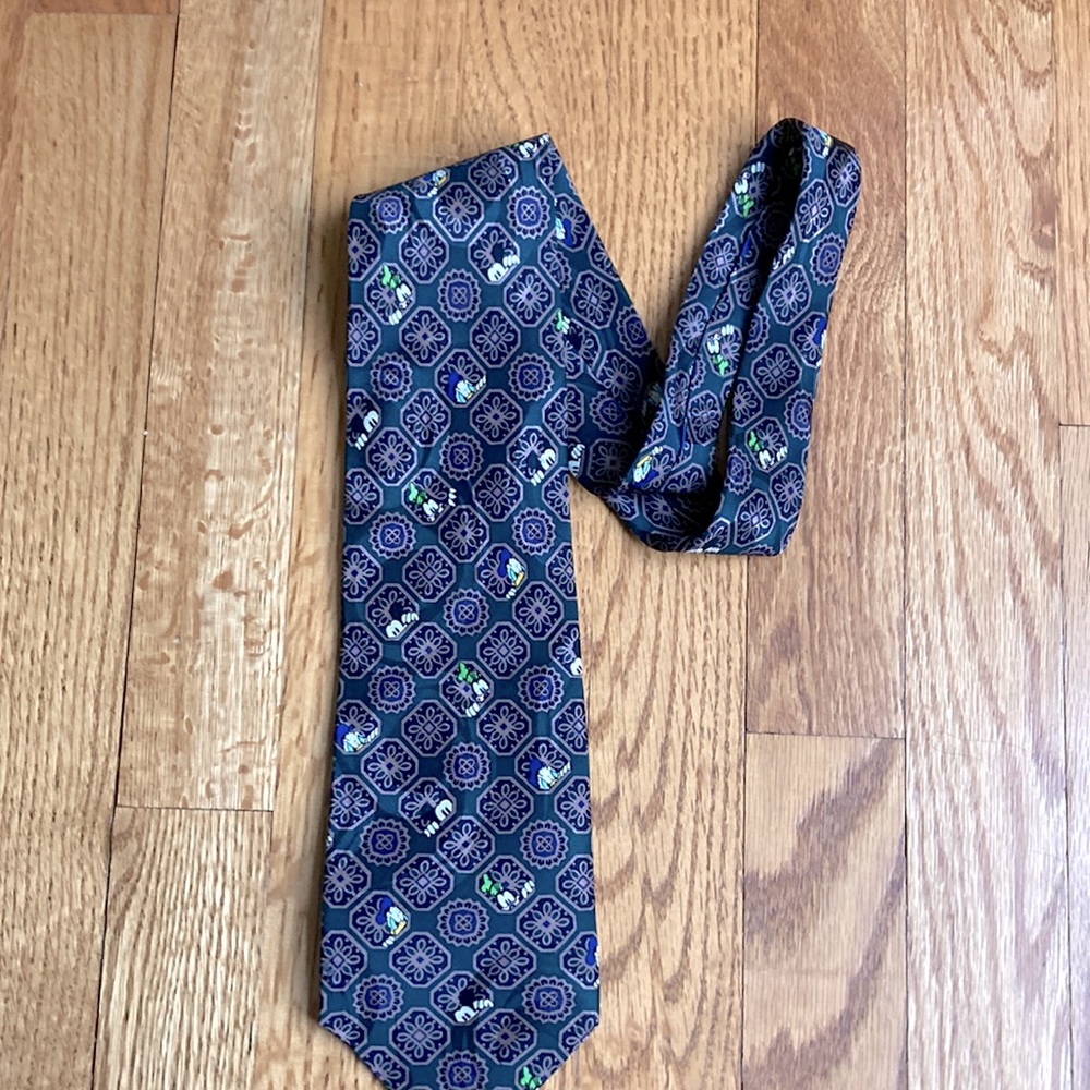 Mens silk tie